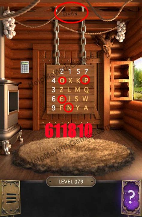 100 doors challenge level 79